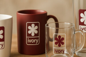 Чашки і кружки з логотипом IVORY