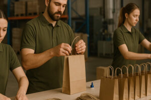 Складання паперових пакетів