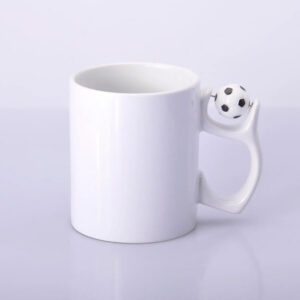 Кружка для сублімації з футбольним м’ячем 330 мл