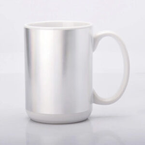 Чашка для сублімації біла голограмна 425 мл