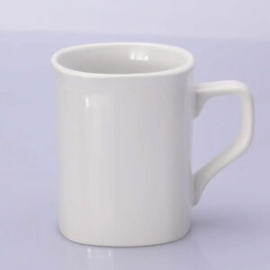 Чашка квадратна сублімаційна біла "Нескафе" 250 мл