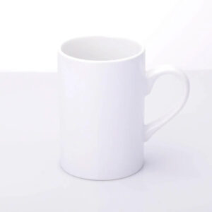 Вузька біла кружка для сублімації 280 мл