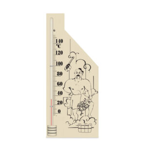 Термометр для сауни з дерева С-05