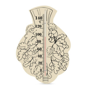 Термометр для сауни з дерева С-06