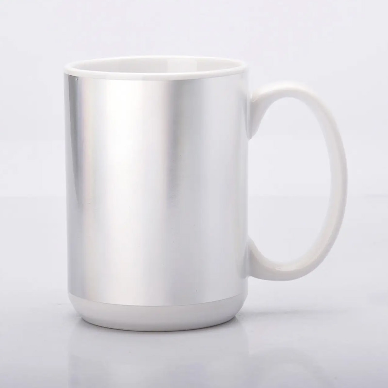 Чашка для сублімації біла голограмна 425 мл