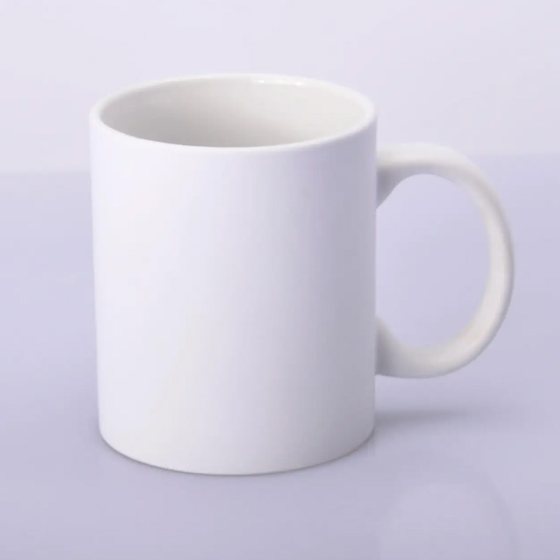 Матова біла кружка для сублімації 330 мл