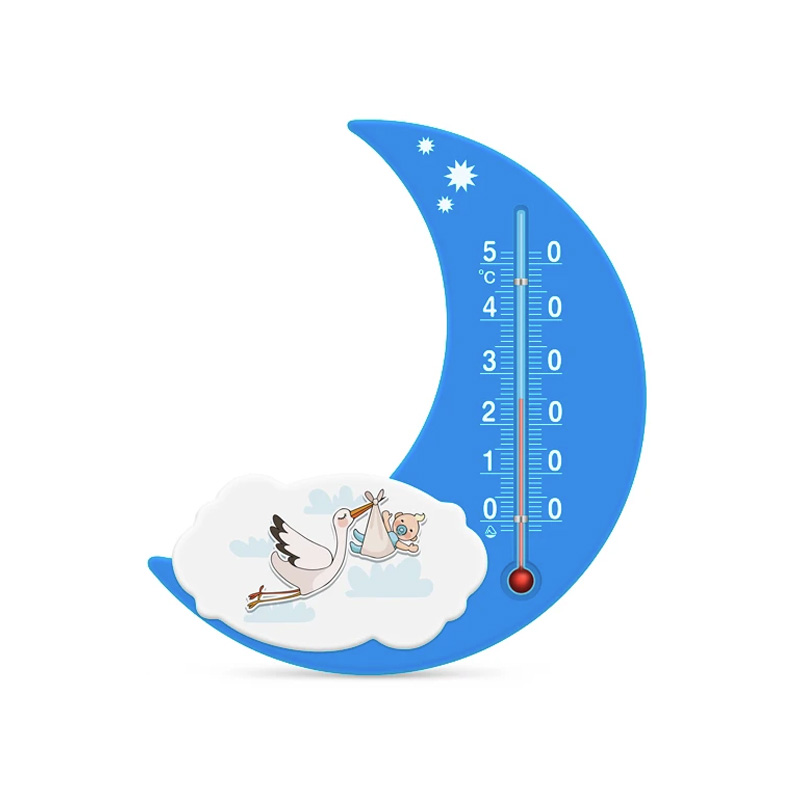 Пластиковий кімнатний термометр К-17 “Місяць”