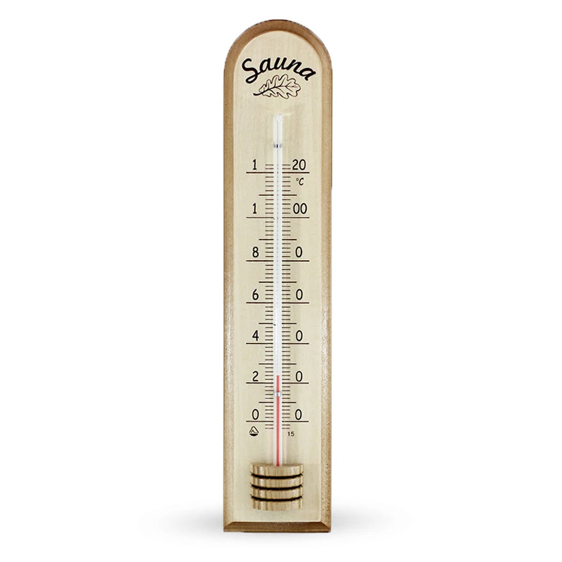 Термометр для сауни з дерева С-10