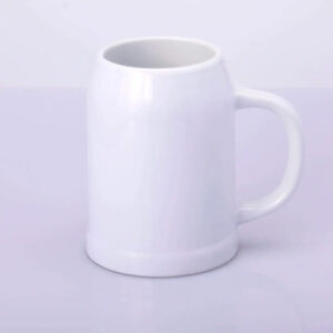 Пивний келих сублімаційний керамічний "Діжка" 500 мл