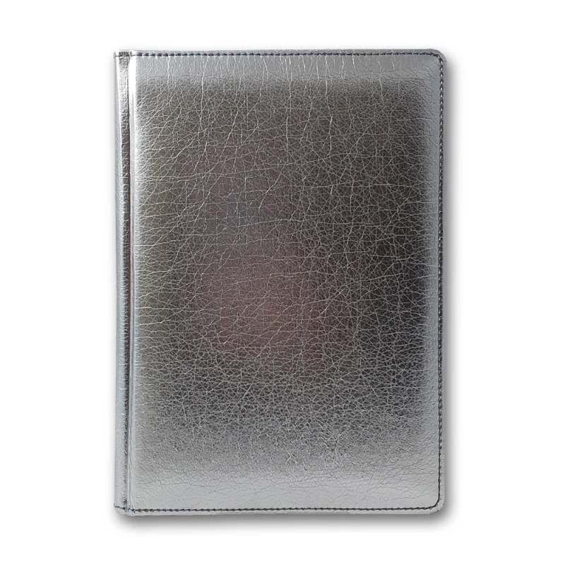 Щоденник А5 2025 Brisk FLASH срібло Щоденник А5 2025 Brisk FLASH срібло