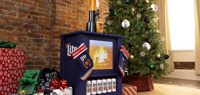 Miller Lite підвищує рівень віртуального каміна з YuleLager