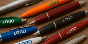 Друк логотипу на ручках