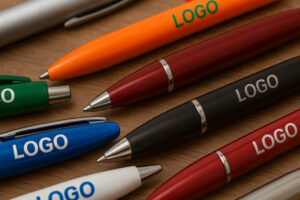 Друк логотипу на ручках