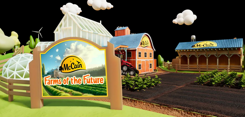 McCain іграє по-дорослому: як AR-гра навчає сталому фермерству