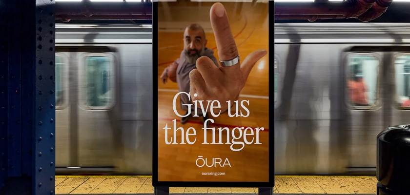 Oura Ring рекламна кампанія