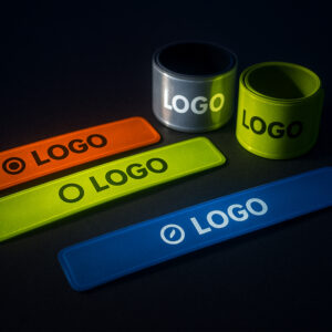 Світловідбиваючі слеп браслети з логотипом