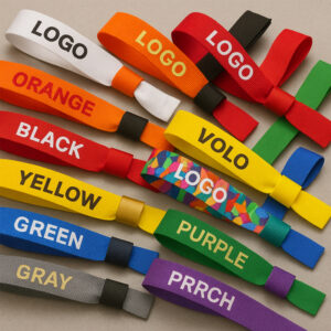 текстильні браслети з логотипом