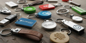 Брелоки з логотипом