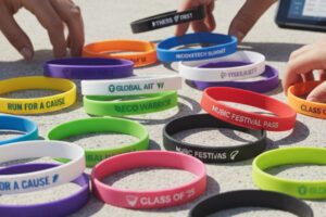 Брендовані силіконові браслети