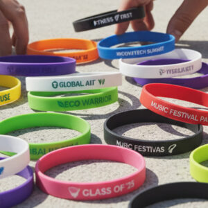 Брендовані силіконові браслети