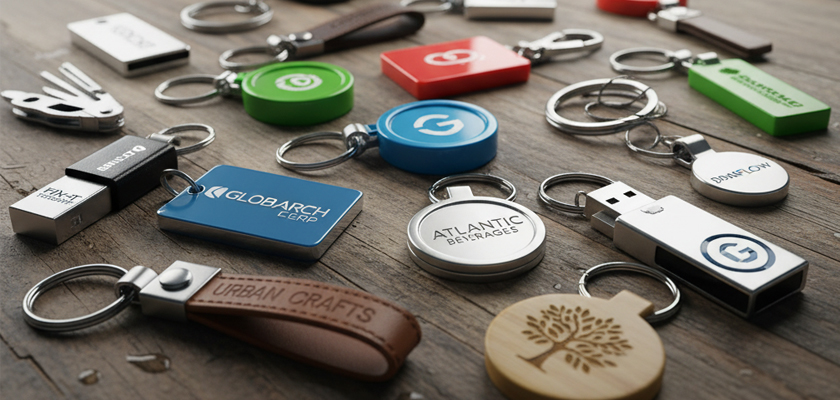 Брелоки з логотипом