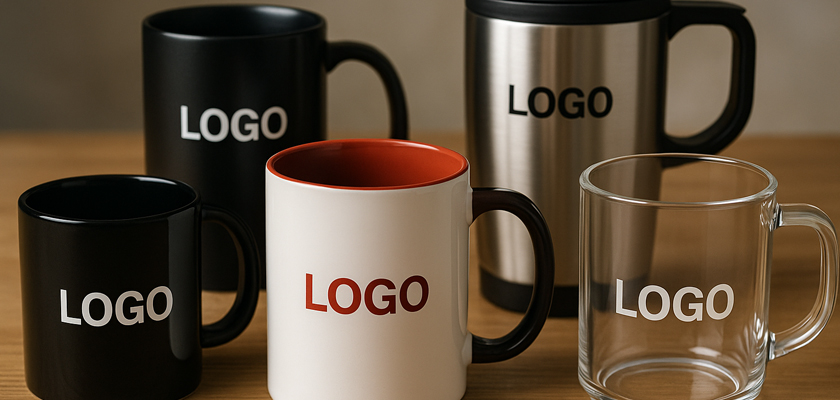 кружки з логотипом