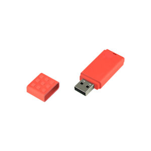 Флешка GOODRAM USB ME030 з логотипом червона