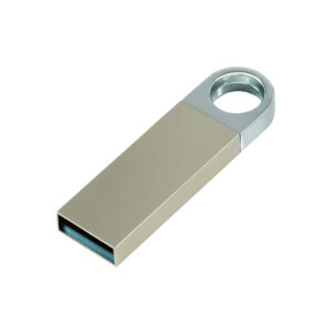 Флешка GOODRAM USB UN014 з логотипом на сталевому корпусі