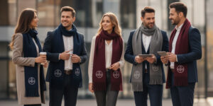 Шарфи з логотипом