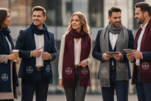 Шарфи з логотипом