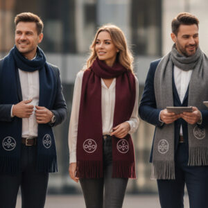 Шарфи з логотипом