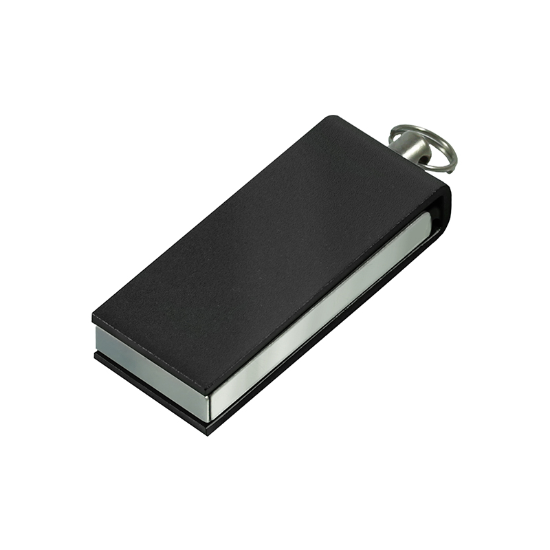 Флешка GOODRAM USB CU008 у різних кольорах із друком логотипу чорна