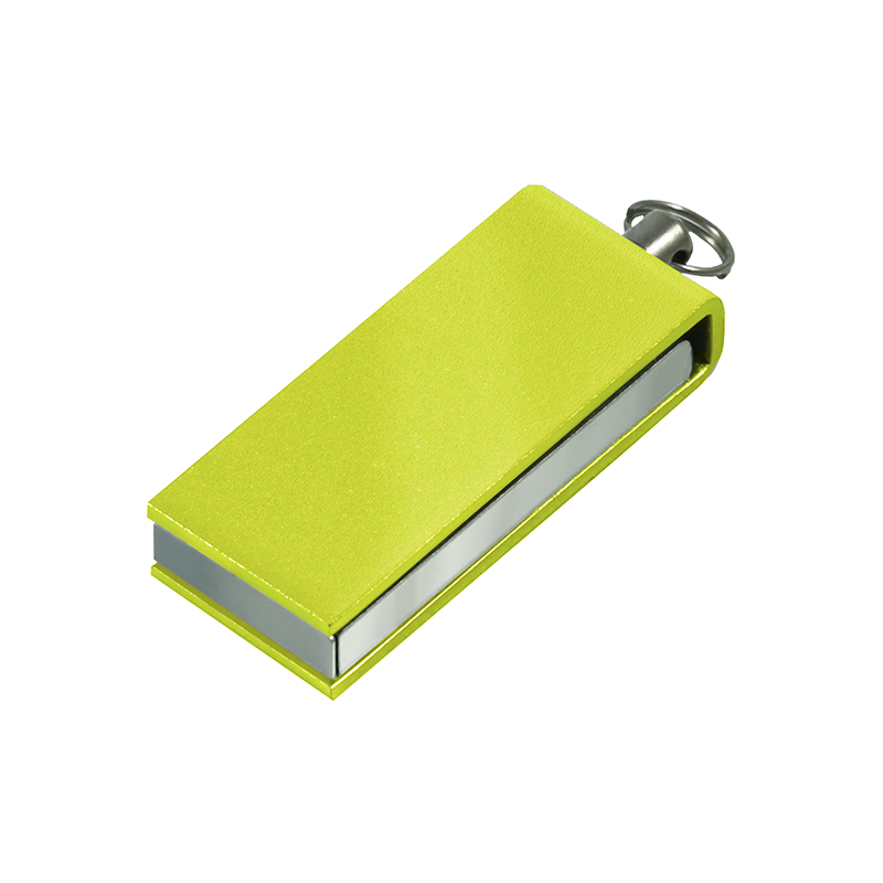 Флешка GOODRAM USB CU008 у різних кольорах із друком логотипу зелена