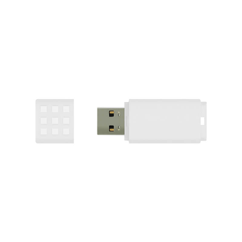 Флешка GOODRAM USB ME030 для корпоративних подарунків біла