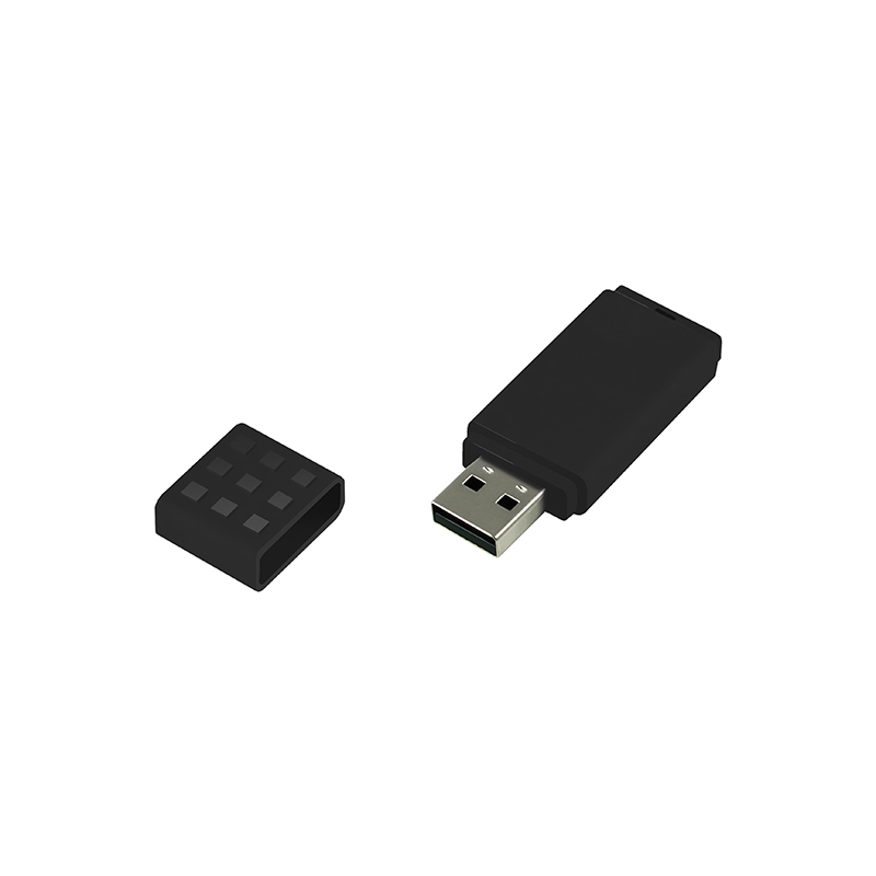 Флешка GOODRAM USB ME030 з логотипом чорна