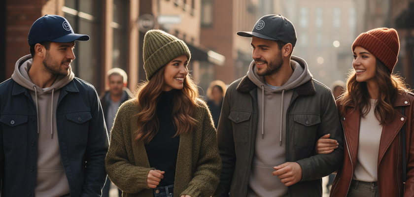 Кепки та шапки з логотипом