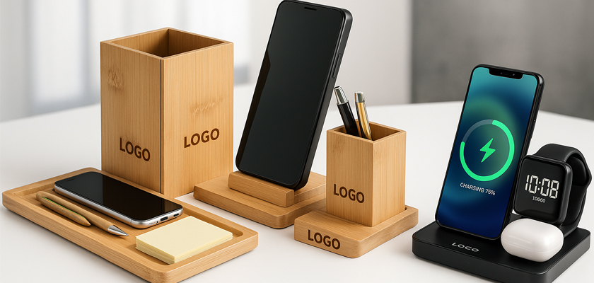 Настільні органайзери з логотипом