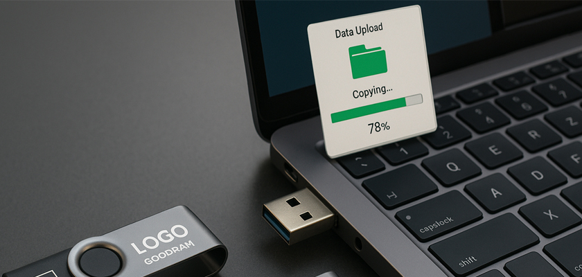 Запис даних на USB флешки