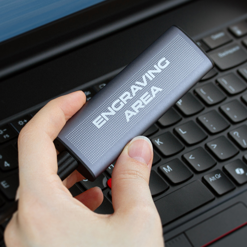 Зовнішній SSD GOODRAM GMSK USB Type-C у металевому корпусі