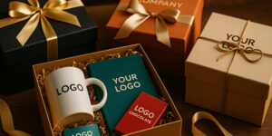 подарункові коробки з логотипом