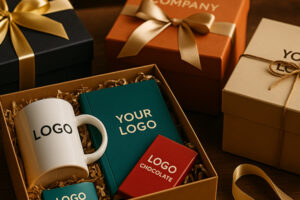 подарункові коробки з логотипом