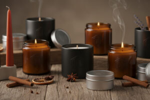 Свічки з логотипом