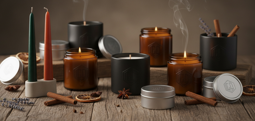 Свічки з логотипом
