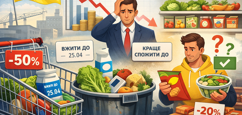 термін придатності продуктів в Україні