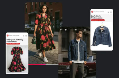 AI у retail-маркетингу демонструє персоналізовану рекламу thrift-товарів для залучення покупців у магазини