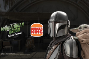 Burger King Star Wars меню з колаборацією The Mandalorian and Grogu у ресторанах Burger King
