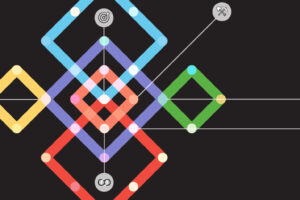 екосистема commerce media схематична візуалізація з поєднанням каналів, даних та AI