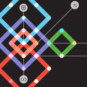 екосистема commerce media схематична візуалізація з поєднанням каналів, даних та AI