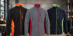 Флісова куртка VL GERAS з логотипом для корпоративного одягу та брендування персоналу