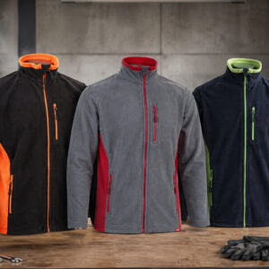 Флісова куртка VL GERAS з логотипом для корпоративного одягу та брендування персоналу